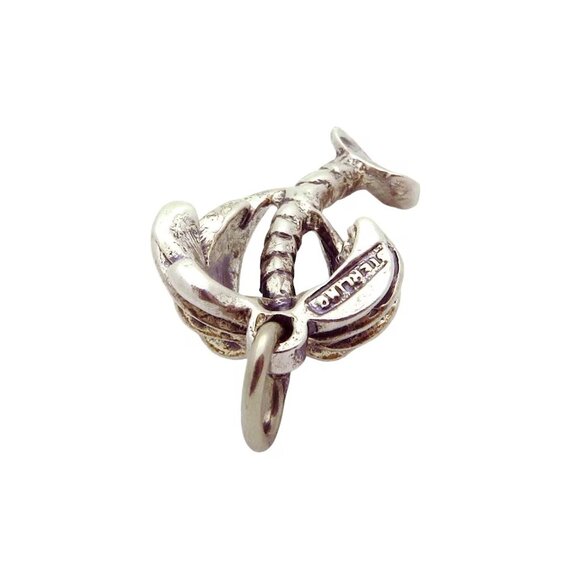 Vintage Sterling Silver Tropical Palm Tree Charm Pendant - Picture 4 of 5